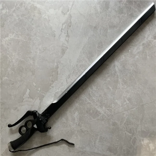 70cm/95cm Knife Gun Sword Anime Attack on Titan Eren Rivaille Mikasa Cosplay Prop Weapon 1:1 Safety PU Rubber Carnival Toy Gift - Image 8