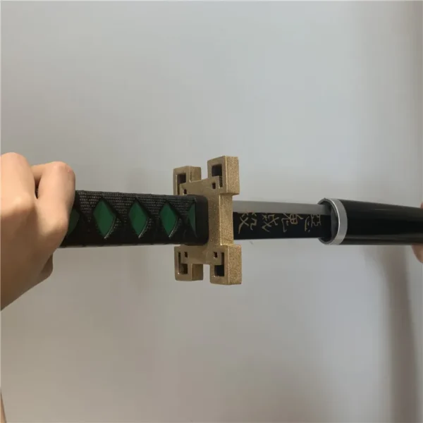 1:1 Demon Slayer Sword Weapon Cosplay Kimetsu no Yaiba Tokitou Muichirou Sowrd Ninja Knife Prop Model Toy 104cm - Image 6
