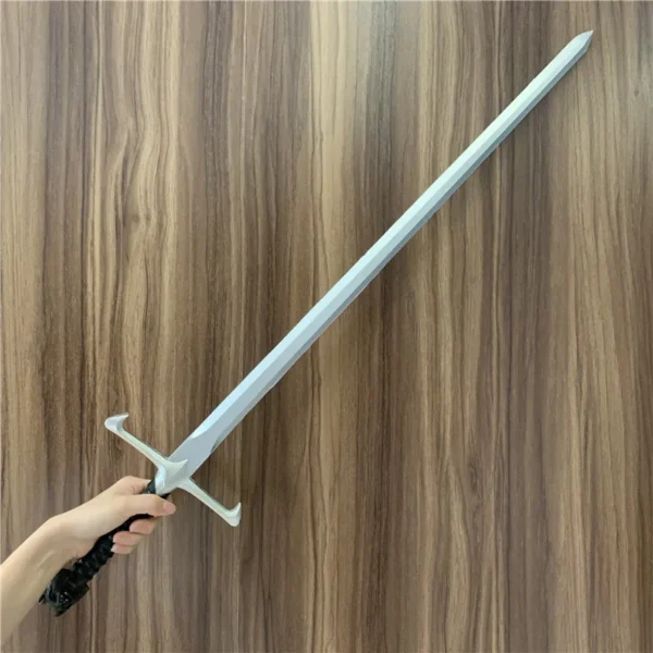 Big 1:1 Sword Sewing Needle Sword Weapon Movie Cosplay Sword Prop Role Play Gift Safety PU Winter Frost Sword 79cm - Image 8