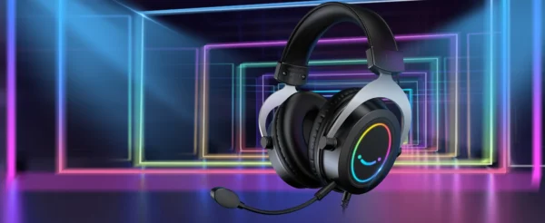 FIFINE Gaming Headset with Stereo Sound/Detachable MIC/RGB/Line Control,Over-Ear Headphone for PC PS4 PS5 Xbox -AMPLIGAME H3 - Image 7