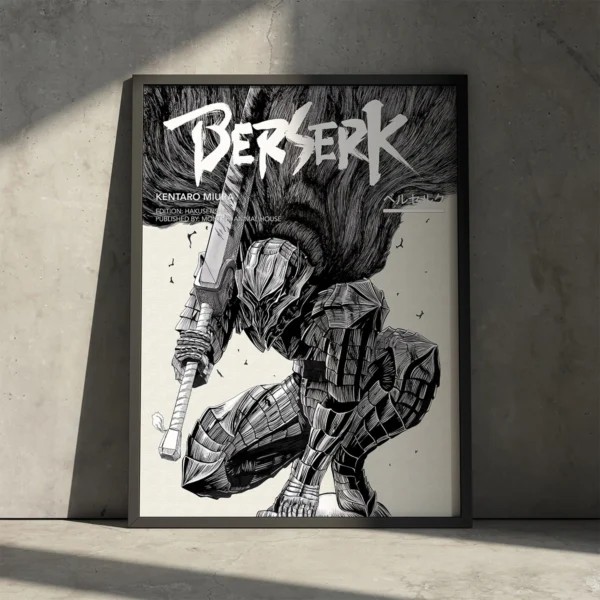 Anime Berserk Prints Poster Figure Guts Griffith Canvas Painting DIY Wall Art Home Decor Japanese Poster Fans Gifts-unframed - Image 2