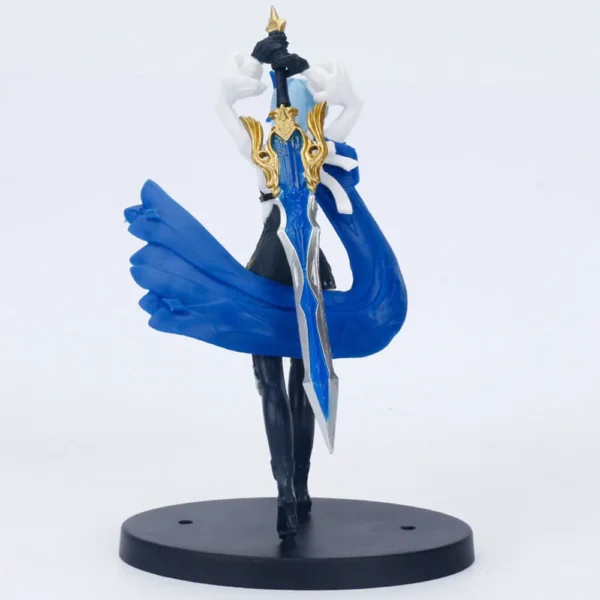 18CM Genshin Impact Game Eula Figure Standing With Sword On Back Game Toy Model Collection Decorative Gift Dolls PVC - Image 6