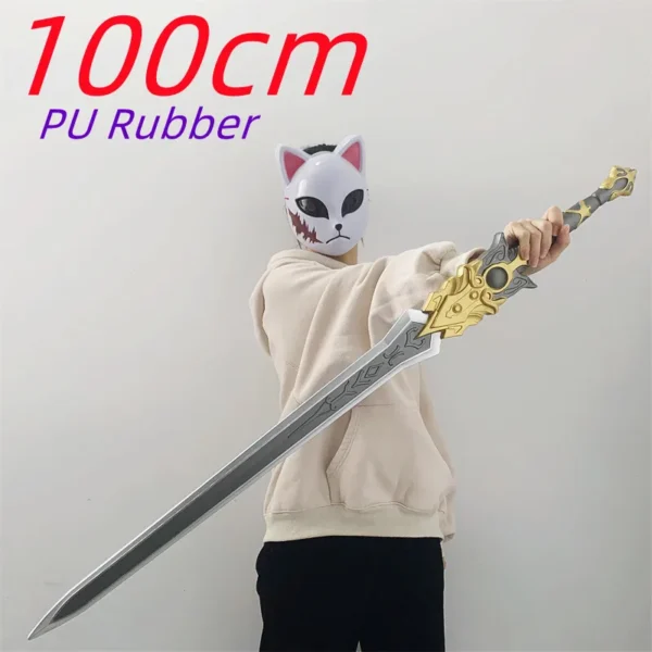 1:1 Swordsman Fate Sword Cosplay Weapon Sky Sword Game Role Playing The Model Safety PU Gift Toy 100cm