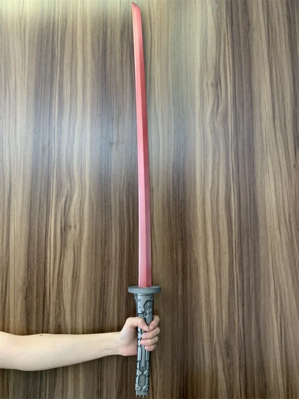 1:1 Classic Samurai Sword Cosplay Futuristic Warrior Prop Machine Knife Weapon Mystic Sword Role Playing Cos Sword PU Prop Model - Image 5