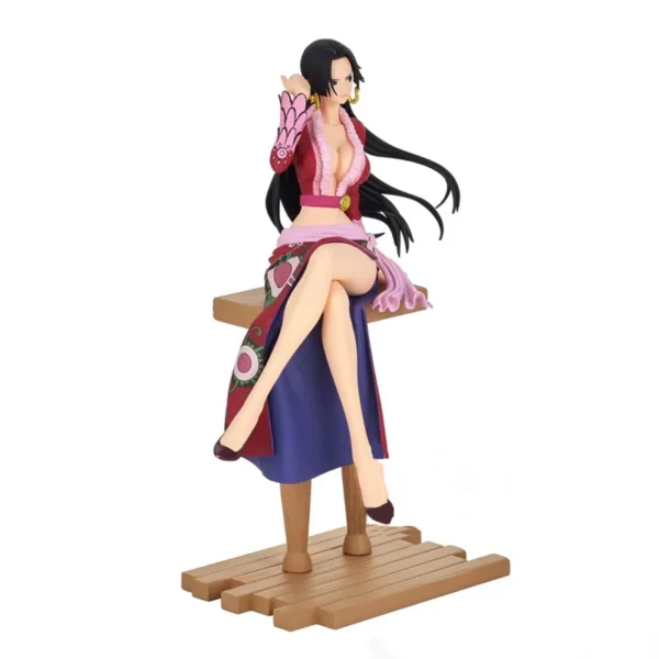 21cm One Piece Anime Figures Sexy Boa Hancock Sitting Position Action Figure PVC Adult Collection Model Doll Toy Ornaments Gift - Image 4