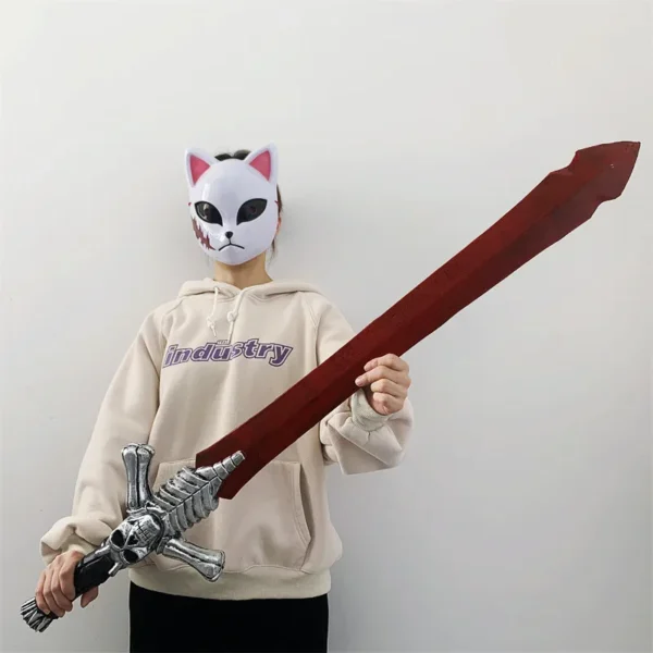 1:1 Game DMC Sword Nero Red Queen Greatsword Rebellion Black Blade Sword Weapon The Rebel Blade Sword Halloween Cosplay Safety - Image 9