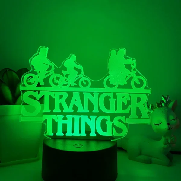 Hot Toys US TV Series 3D Touch Night Light 7 Colours Gradient Night Light Illusion Night Light Decoration RoomThe best gift of a - Image 4