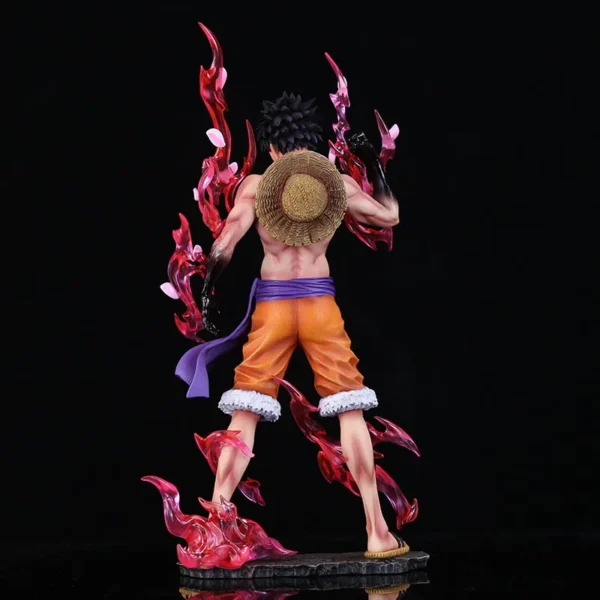 24cm One Piece Luffy Figures Monkey D. Luffy Flowing Cherry Action Figures PVC Anime Collection Model Doll Toy Kid Birthday Gift - Image 2