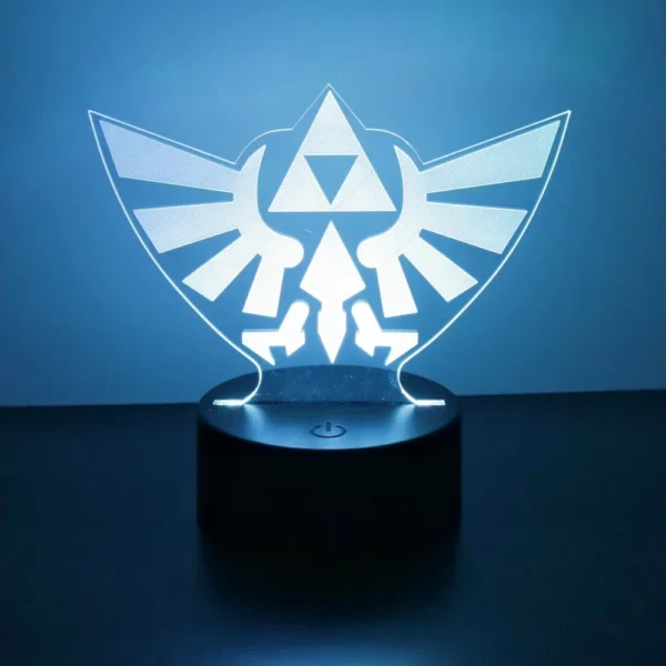 Zelda 3D Lamp Anime Figure World of Warctaft Led Night Light Cute Action Figure Zelda Tears of the Kingdom Children Toys Gifts - Image 4