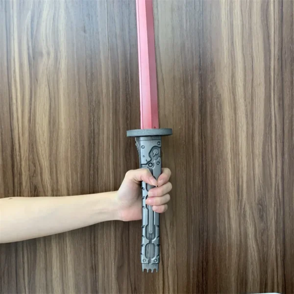 1:1 Classic Samurai Sword Cosplay Futuristic Warrior Prop Machine Knife Weapon Mystic Sword Role Playing Cos Sword PU Prop Model - Image 4