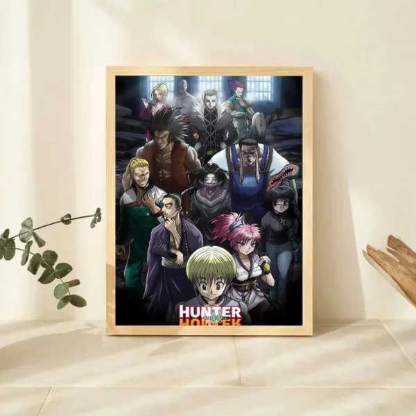 Hunter X Hunter Japanese Classic Anime Poster Killua Zoldyck Wall Art Pictures Canvas Painting Home Kids Room Decor Gift - Image 4