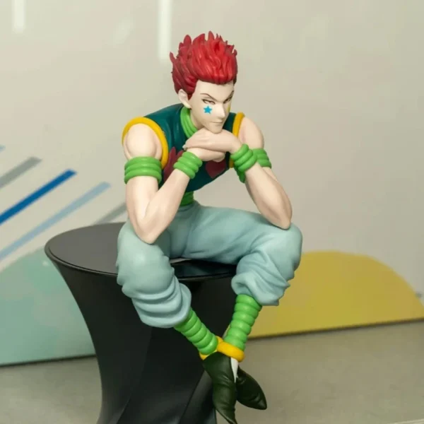 14cm Hunter×Hunter Anime Figure Phantom Troupe Hisoka Action Figure Noodle Stopper Room Decoration Noodle Stopper PVC Model Toys - Image 8