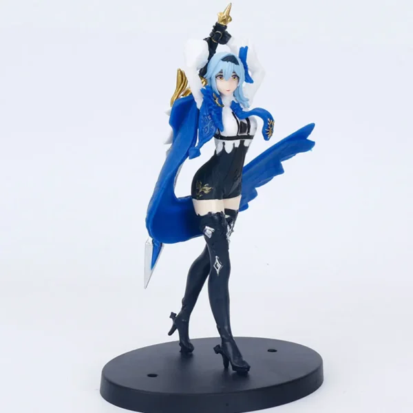 18CM Genshin Impact Game Eula Figure Standing With Sword On Back Game Toy Model Collection Decorative Gift Dolls PVC - Image 4