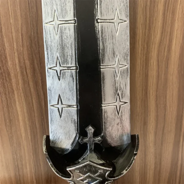 1:1 Cosplay Anime Black Clover Asta Giant Magic Sword Destroy Sword of Destruction Knife Role Playing Weapon Gift Rubber - Image 7