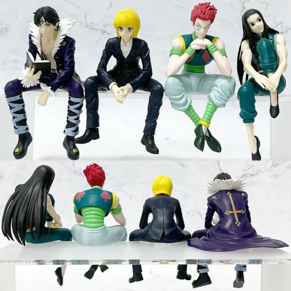 14cm Hunter×Hunter Anime Figure Phantom Troupe Hisoka Action Figure Noodle Stopper Room Decoration Noodle Stopper PVC Model Toys - Image 3