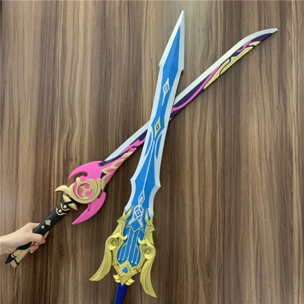 Genshin Impact Splendor of Tranquil Furina Sword Cosplay Weapon Safety PU Rubber Morax Beelzebul Carnival Role Playing Model - Image 5