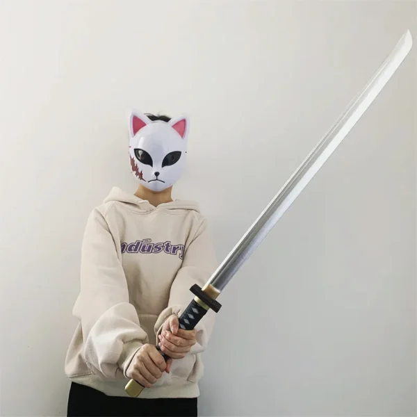 Classic Ninja Assassination Sword Warrior Cosplay Sword Killer Prop Role Cos Protector Knife Sword PU Rubber Weapon Model Toy - Image 5