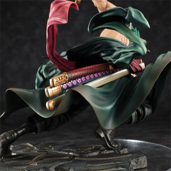 One Piece 10CM Figure Toys Anime GK Roronoa Zoro Three-blade Sa-maximum PVC Action Collection Figurine Model Dolls Gifts Kids - Image 2