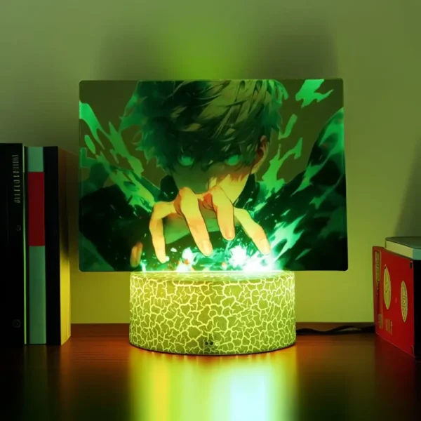 3D Lamp Figura jujutsu kaisen Anime Figure Satoru Gojo Led Night Light Room Tabe Lights Decoration Birthday Gift Toys Children - Image 5