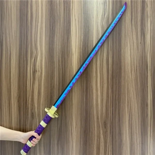 1:1 Cosplay Roronoa Zoro Katana Sword 72cm PU Qiu Shui Sword Aki Mizu Samurai Weapon Party boy Gifts Role Playing model - Image 8
