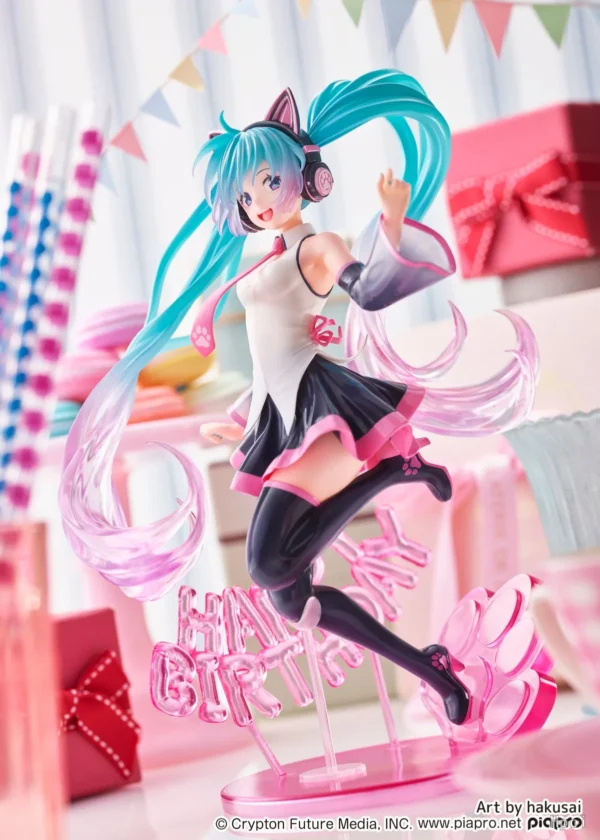 23CM Anime Hatsune Miku Figure Happy Birthday Figure Anime Model Toys Gift Doll Collection Decoration PVC - Image 5