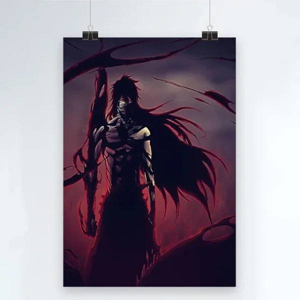 Japanese Anime Wall Art BLEACH Canvas Painting of Kurosaki Posters Prints for Living Room Boys Bedroom Home Decoration Perfe - Image 7