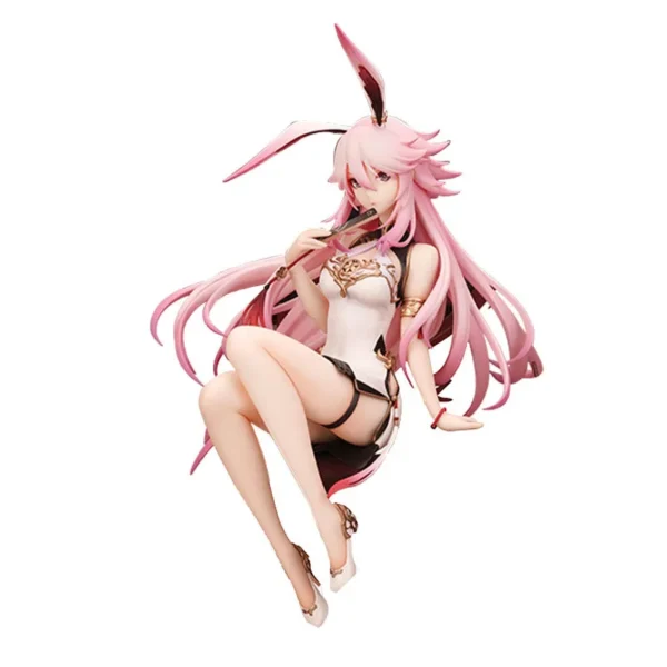 22CM Anime Game Figure Yae Sakura Game Collapse Gakuen Sitting Posture Decoration Model Dolls Toy Gift Collect Box Ornaments PVC