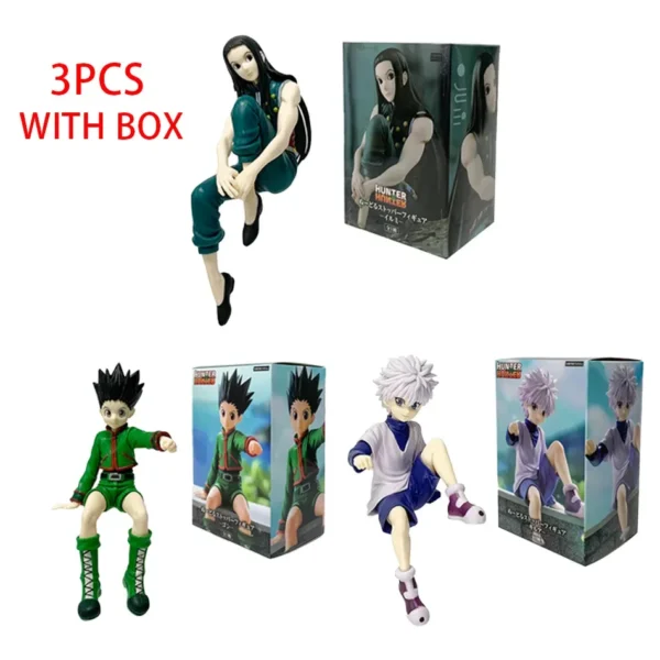 14cm Hunter×Hunter Anime Figure Phantom Troupe Hisoka Action Figure Noodle Stopper Room Decoration Noodle Stopper PVC Model Toys - Image 2