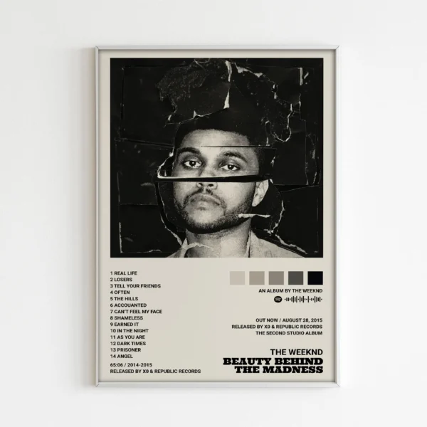 Music Album Star The Weeknd Hip Hop Print Posters for Living Room Canvas Painting Art Home Decoration Wall Decor Picture Gift - Image 7