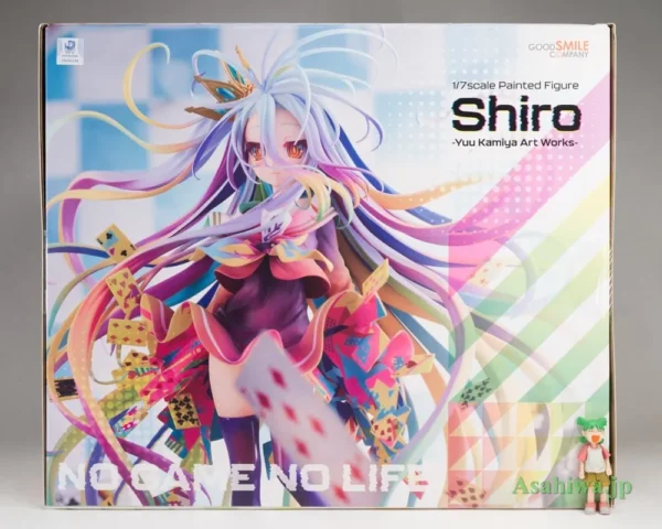 28CM No Game No Life Anime Figure Shiro Action Figure Art Works Kamiya Yuu PVC Collection Model Doll Toys - Image 8