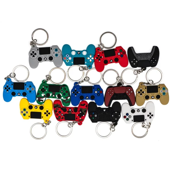 1PCS Cute keychain Gamepad Game Controller Keyring fit Car Key Accessories Children Birthday Joypad Souvenir Friends Party Gifts - Image 5