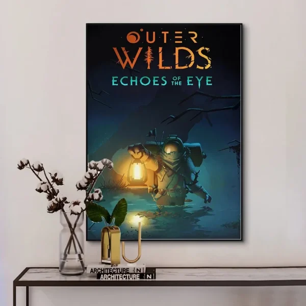 Outer Wilds Adventure Games Poster Canvas Printing Wall Art Gaming Room Decor High Quality Print Unique Gamer Gift for Kids Room - Image 4