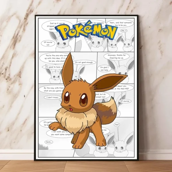 Anime Posters Pokemon Empoleon Picture Print Wall Birthday Gifts Modern Living Room Children's Bedroom Decor Modular Prints - Image 3