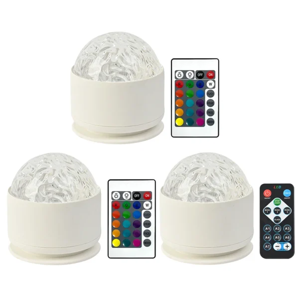 Night Light for Girls Boys Ocean Wave Projector Light with Remote Control Starry Sky Projector for Office Bar Restaurant - Image 4