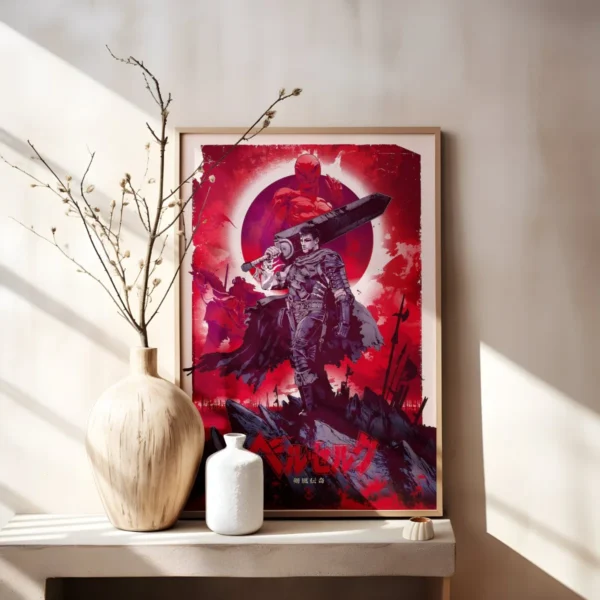 Anime Berserk Prints Poster Figure Guts Griffith Canvas Painting DIY Wall Art Home Decor Japanese Poster Fans Gifts-unframed - Image 5