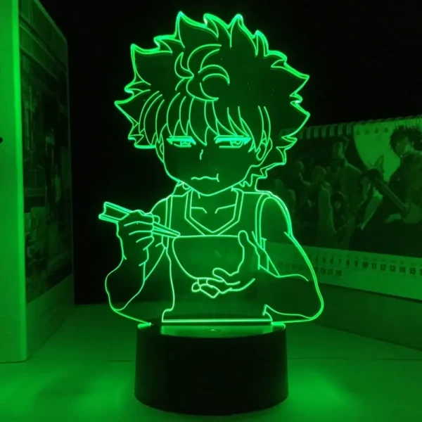 Anime 3D Lamp Killua Hunter X Hunter Killua Light Hxh Night Light Gift Acrylic Neon Cute Childrens Bedroom Decoration Regalos - Image 4