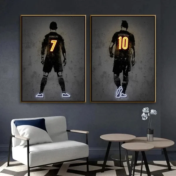 80s F1 Racer Poster Aesthetic Motorsport Football Basketball Player Decoration Canvas Print for Wall Art Neon Star Room Decor