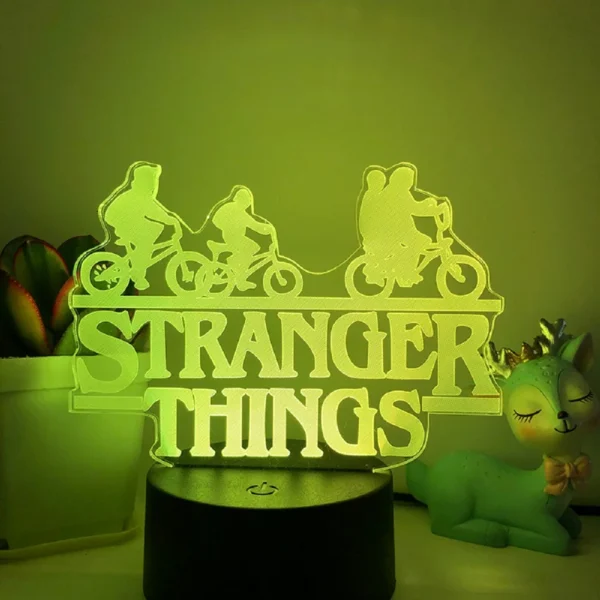 Hot Toys US TV Series 3D Touch Night Light 7 Colours Gradient Night Light Illusion Night Light Decoration RoomThe best gift of a - Image 6