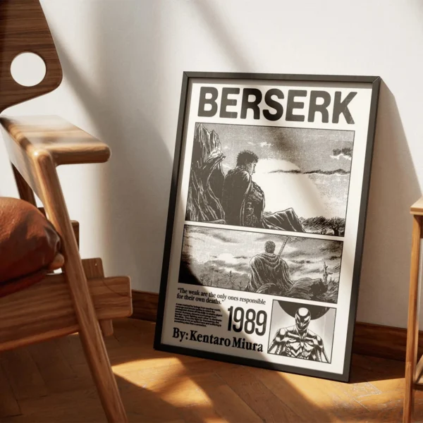 Anime Berserk Prints Poster Figure Guts Griffith Canvas Painting DIY Wall Art Home Decor Japanese Poster Fans Gifts-unframed - Image 4