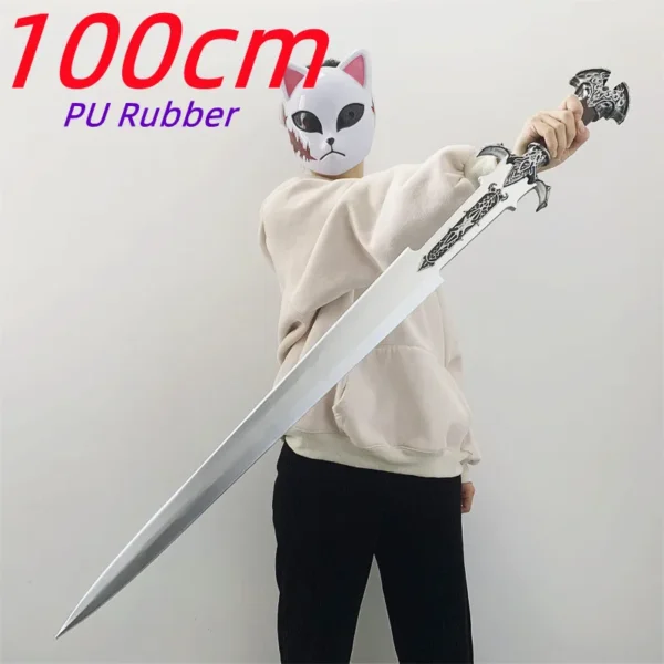 Dark Souls Sword 1:1 Dark Knight Sword Cosplay Weapon Sword Role Playing The Medieval Halloween Model Safety PU Gift Toy 100cm