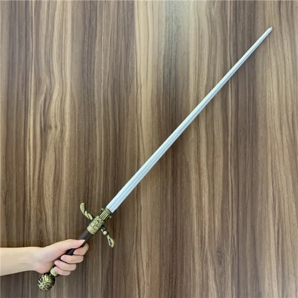 Big 1:1 Sword Sewing Needle Sword Weapon Movie Cosplay Sword Prop Role Play Gift Safety PU Winter Frost Sword 79cm - Image 4