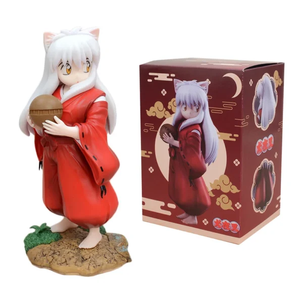 16CM Anime Sengoku Otogizoushi: InuYasha Sesshoumaru Noodle Stopper Figure Model Toy Gift Collection Aciton Figure PVC - Image 2