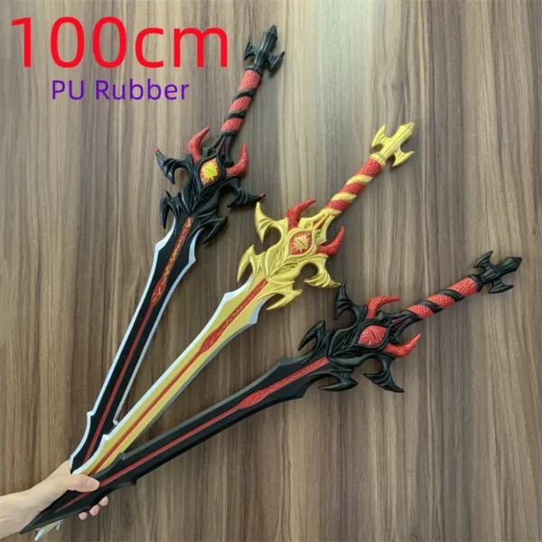 King Asura Sword Dou luo Doula Continent 1:1 Props Weapon Chinese Sword Cosplay Bloody Sword Weapon Halloween Cos Props - Image 2