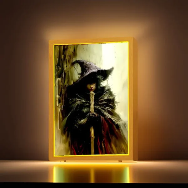 Berserk Behelit Griffith Anime Figure Light Painting Photo Frame Figures Led Lamps Take Bedroom Decor Birthday Gifts moon Lamp - Image 4