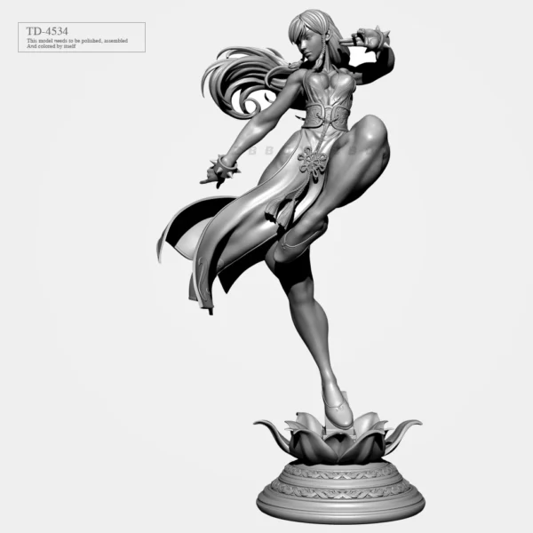 50mm 75mm Resin model kits figure beauty colorless and self-assembled （3D Printing ） TD-4534/3D - Image 4