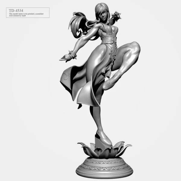 50mm 75mm Resin model kits figure beauty colorless and self-assembled （3D Printing ） TD-4534/3D - Image 5