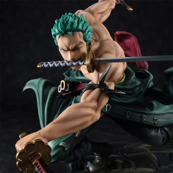 One Piece 10CM Figure Toys Anime GK Roronoa Zoro Three-blade Sa-maximum PVC Action Collection Figurine Model Dolls Gifts Kids - Image 6