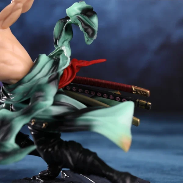 One Piece 10CM Figure Toys Anime GK Roronoa Zoro Three-blade Sa-maximum PVC Action Collection Figurine Model Dolls Gifts Kids - Image 4
