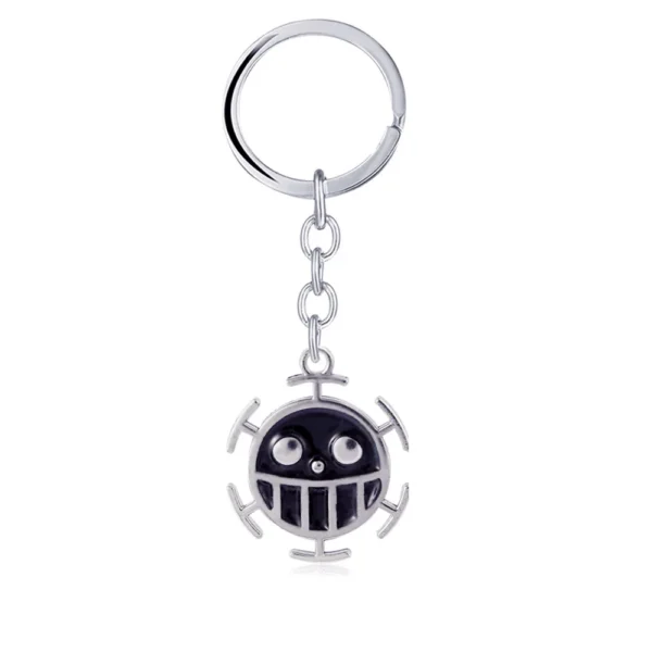 Anime One Piece Keychain Luffy Ace Law Edward Newgate Zoro Sanji Nami Robin Chopper Sir Crocodile Brook Car Key Rings Figure Toy - Image 8