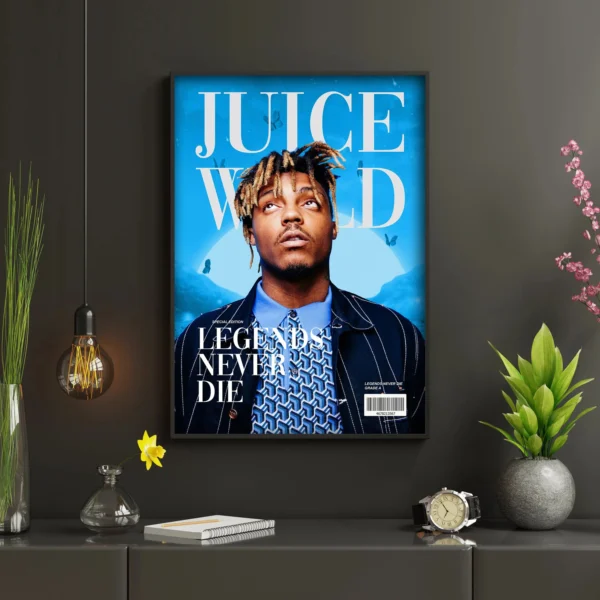 Pop Rapper Singer Juice WRLD & Future WRLD On Drugs Poster Aesthetic Set Musci Album Cover Canvas Print Wall Art Home Room Decor - Image 4